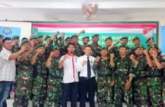 BNN dan TNI Foto Bersama